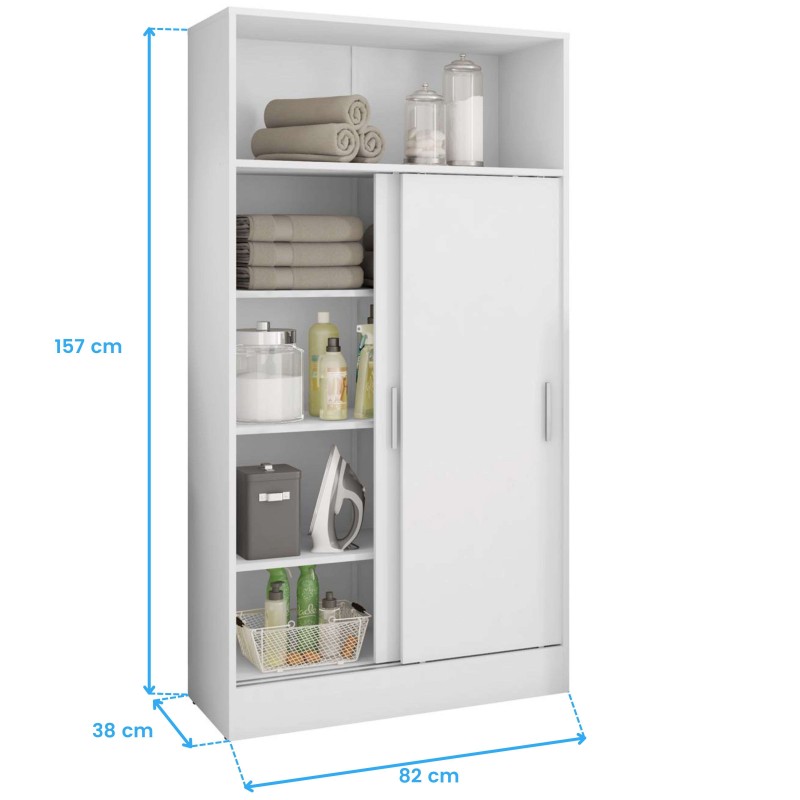 armario auxiliar puertas correderas cotas 7