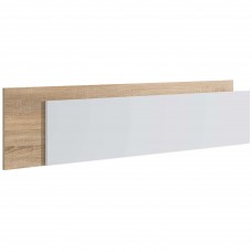 Cabecero De Cama Superpuesto Vilo Color Blanco Y Roble Cambrian 185 cm Cabecero De Cama Superpuesto Vilo Color Blanco Y Roble Cambrian 185 cm