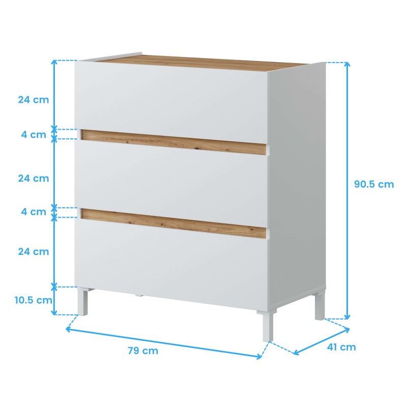cómoda Tempus cotas 6