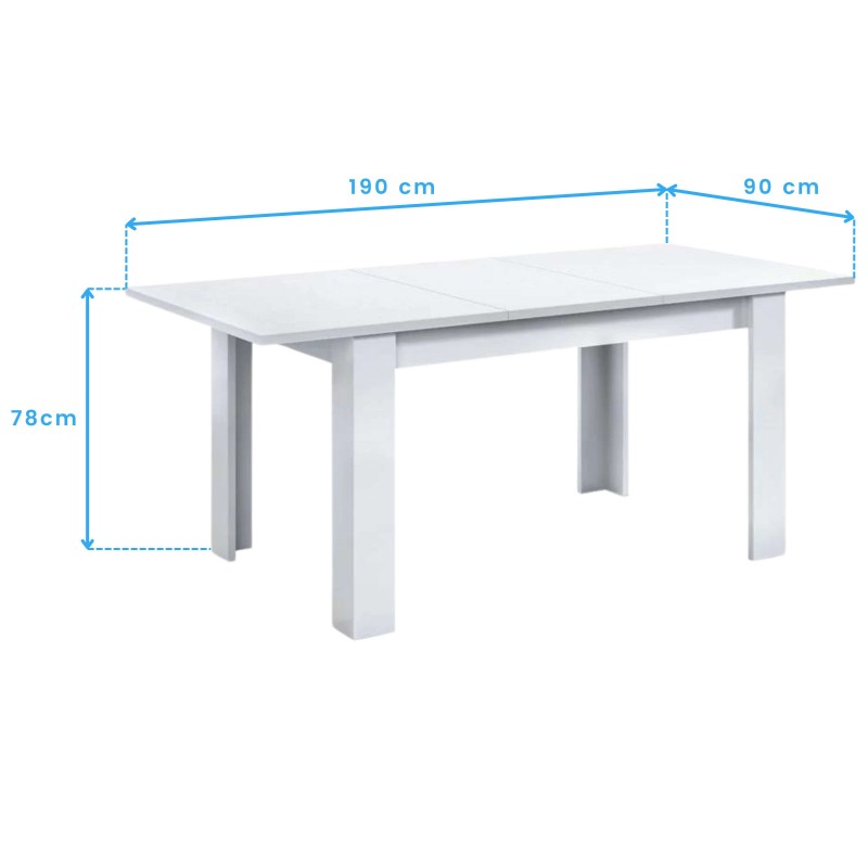 mesa extensible cotas 6 mesa extensible cotas 6