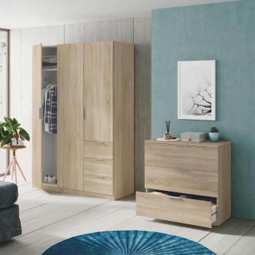 cómoda 3 cajones ambiente 7