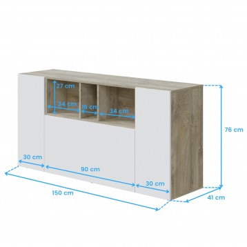 aparador Loira cotas 9