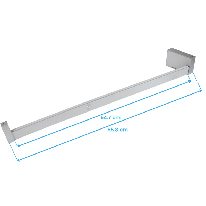 barra colgador LED cotas 7