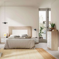 Dormitorio Matrimonio Estilo Nórdico Couple Blanco y Sahara Dormitorio Matrimonio Estilo Nórdico Couple Blanco y Sahara