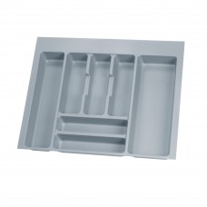 Cubertero Optima para cajón universal Color Gris
