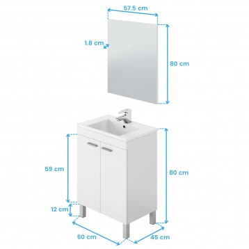 mueble baño cotas 5
