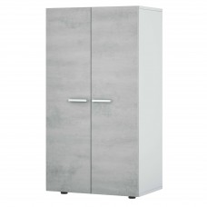 Mueble Zapatero Recibidor Armario Cemento 2 Puertas 55 cm Mueble Zapatero Recibidor Armario Cemento 2 Puertas 55 cm