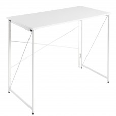Mesa Escritorio Plegable Practic Color Blanco Mate 100 cm