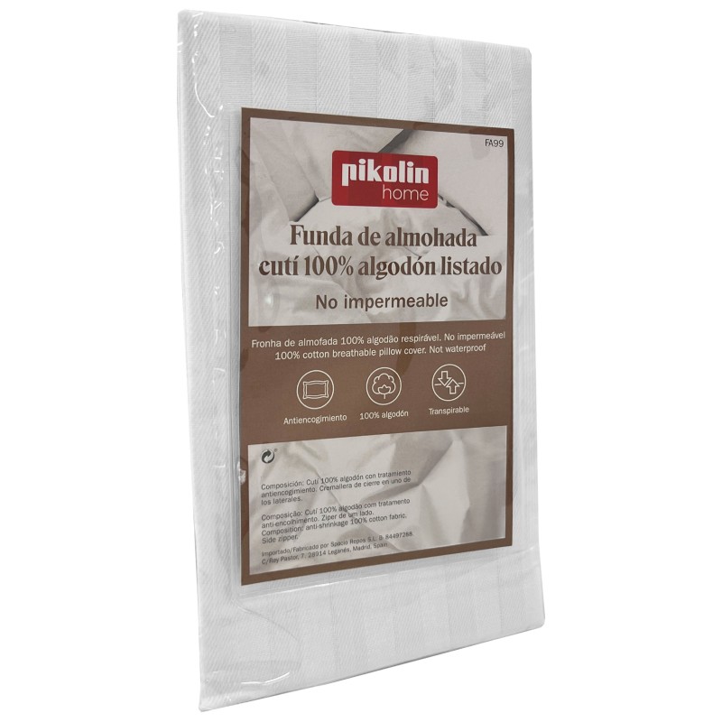 Funda almohada Cutí Algodón Pikolin Home Funda almohada Cutí Algodón Pikolin Home