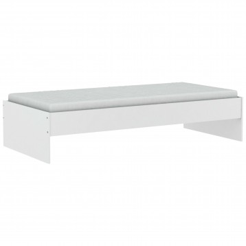 Cama Juvenil Tidy Blanca Habitación Juvenil 90x200 cm Sin Somier