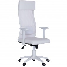 Sillón escritorio blanco Airflow Cojín Lumbar
