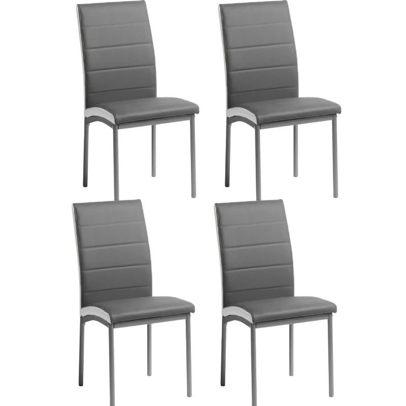 Sillas Salón Comedor Moderno Color Gris Meli Sillas Salón Comedor Moderno Color Gris Meli