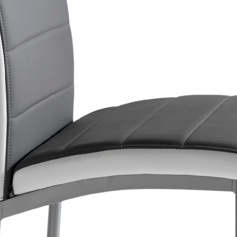 Sillas Salón Comedor Moderno Color Gris Meli Sillas Salón Comedor Moderno Color Gris Meli