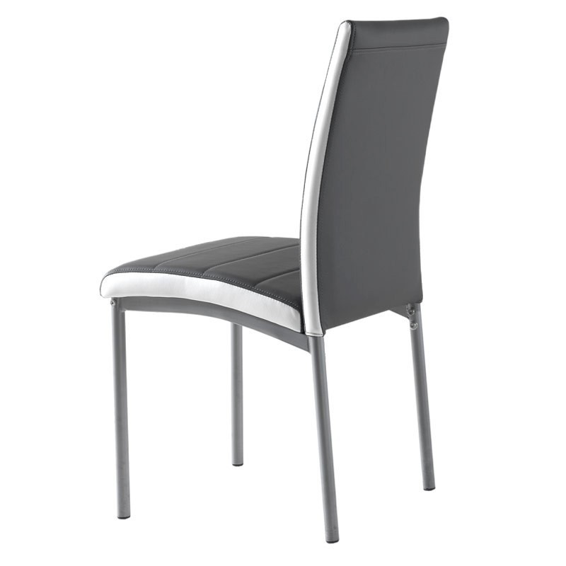 Sillas Salón Comedor Moderno Color Gris Meli Sillas Salón Comedor Moderno Color Gris Meli