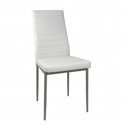 Silla de Comedor Avat Moderna en Color Blanco