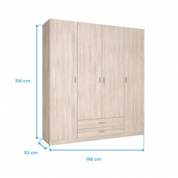 Armario Grande Roma Cotas 