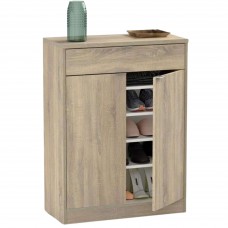 Mueble Zapatero Auxiliar Recibidor Berlín Color Roble Cambrian 75 cm Mueble Zapatero Auxiliar Recibidor Berlín Color Roble Cambrian 75 cm