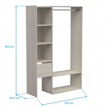 vestidor Flower cotas 7