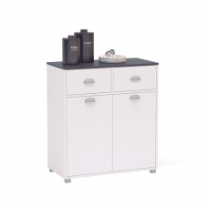 Mueble Auxiliar de Cocina Asfeld Blanco 80x90 cm