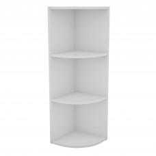 Estantería Esquinera Baja Plea Color Blanco 29x92x29 cm