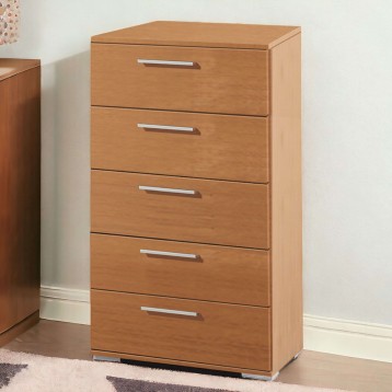 Cómoda clásica 5 cajones Ambiente