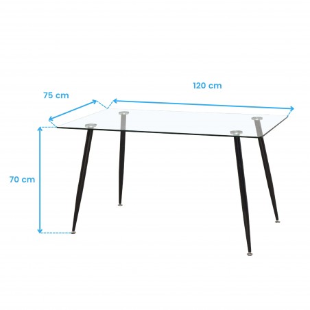 Mesa Asper Cotas