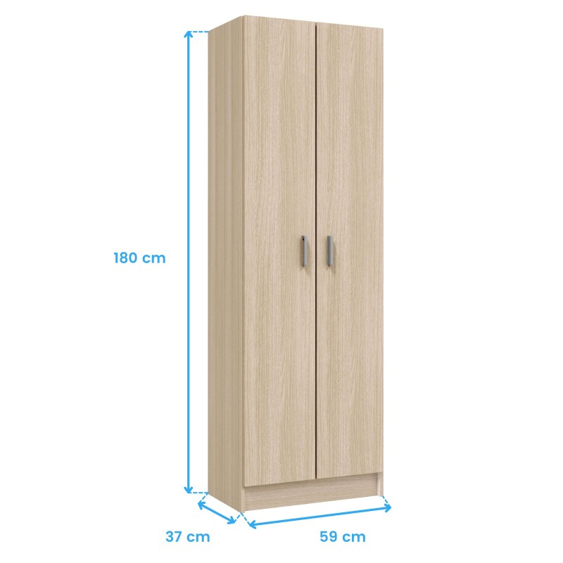 armario multiusos balda cotas