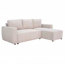 Sofá Cama Chaise Longue Ulises Color Beige 224 cm
