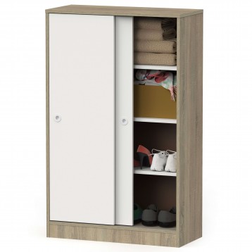 armario multiusos bajo abierto