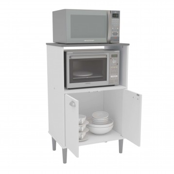 Mueble Microondas Abierto