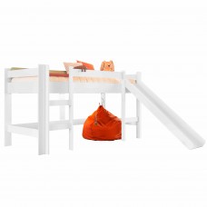 Cama Infantil Tobogán Nubbi Color Blanco 80x190 cm