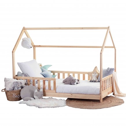 Cama Infantil Cabaña Bosco 90x190 Beige