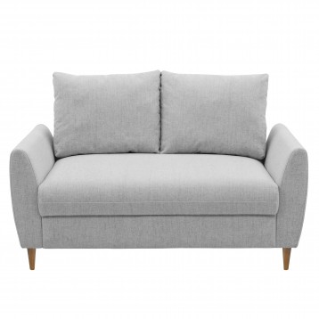 Sofá Mave 2 Plazas Gris Frontal