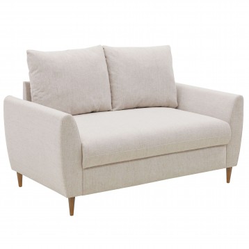 Sofá Mave 2 Plazas Color Beige 145 cm