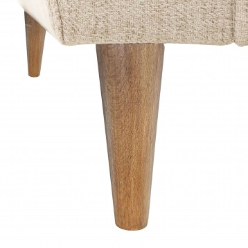 Sofá Mave 2 Plazas Beige Detalle 2