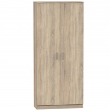 Armario Multiusos Escobero 2 Puertas Roble Cambrian 80x180 cm