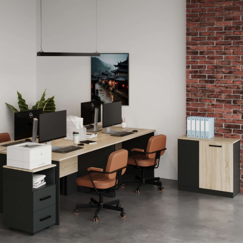 Armario Nibis Gris Ambiente 1