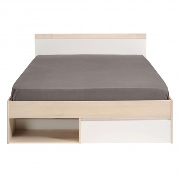 Cama Much Blanca Frontal