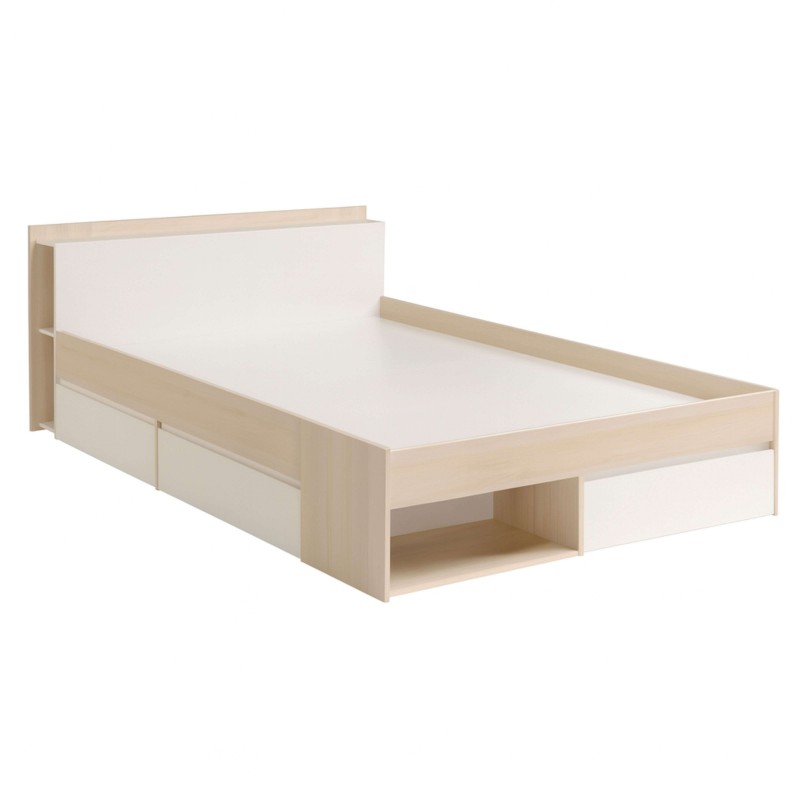 Cama Much Blanca Vacía