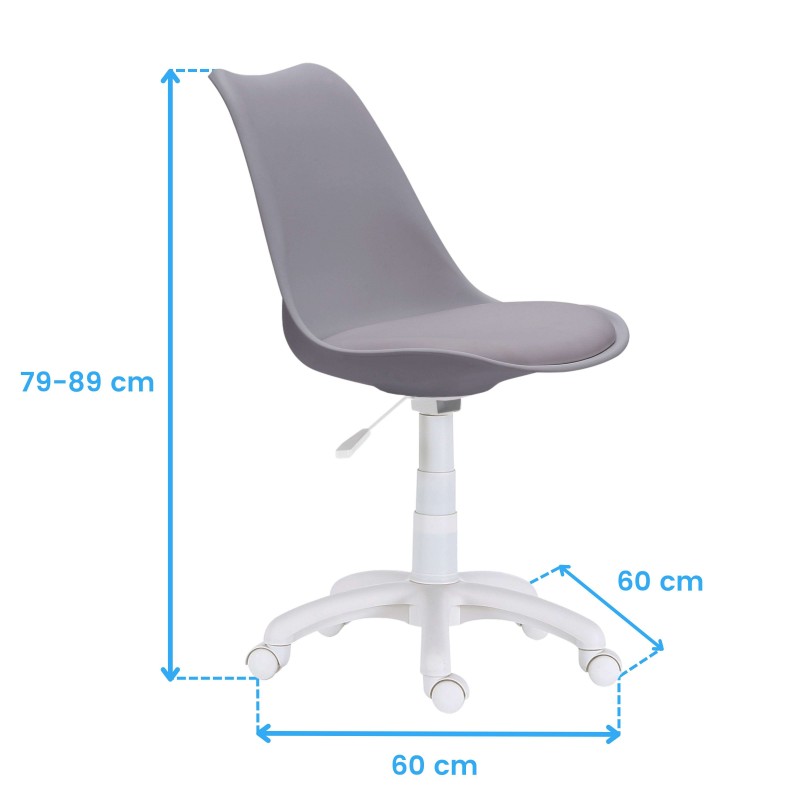 Silla Lina Gris Cotas