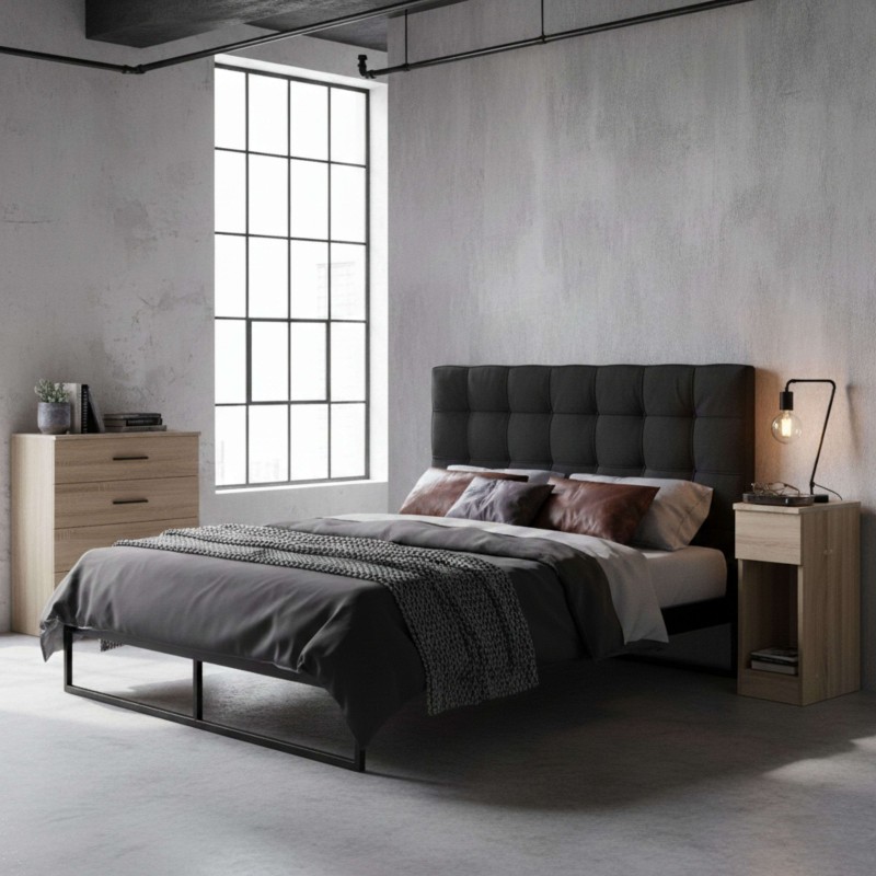 Mesita Slim Taupe Ambiente 2 Mesita Slim Taupe Ambiente 2