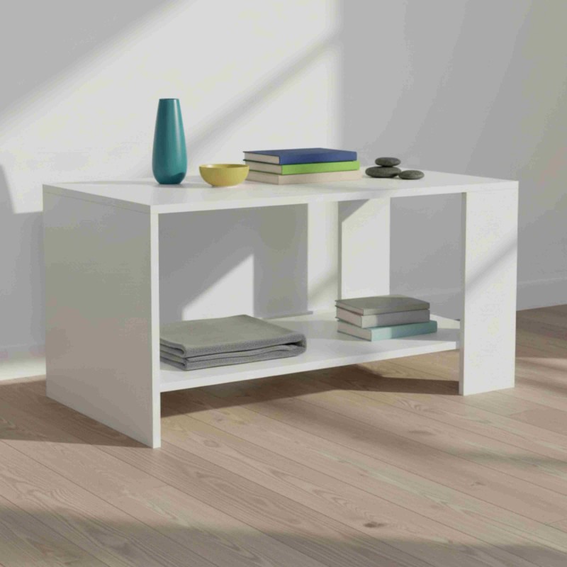 Mesa de Centro Salón See Blanco Mate 90x46 cm Mesa de Centro Salón See Blanco Mate 90x46 cm