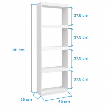 Estantería Talio Cotas