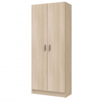 Armario Escobero Roble Ladeado