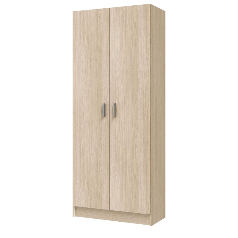 Armario Escobero Roble Ladeado