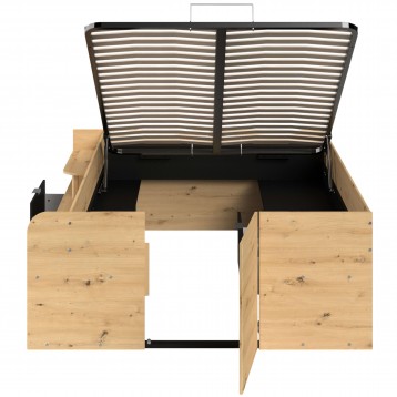 cama canapé abierto 2