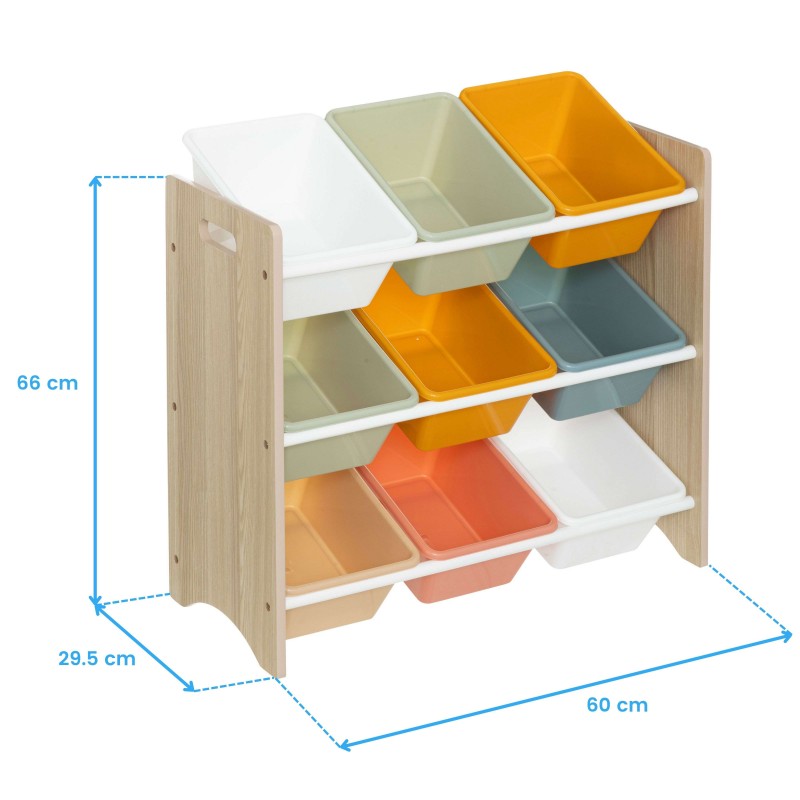 estantería infantil cotas  8