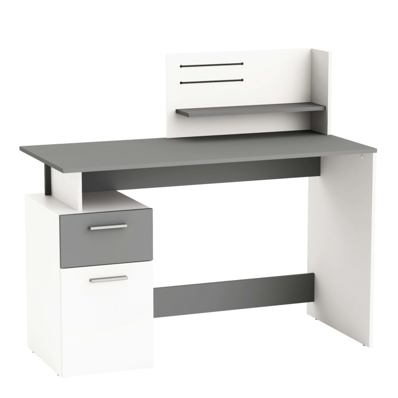 Escritorio Platón Gris Izquierda Escritorio Platón Gris Izquierda