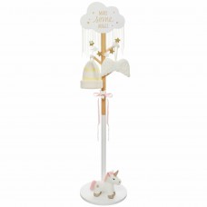 Mueble Infantil Perchero De Pie Nube Color Blanco y Roble Claro 136 cm Mueble Infantil Perchero De Pie Nube Color Blanco y Roble Claro 136 cm