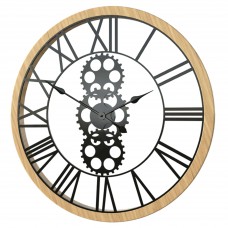 Reloj de Pared Negro 70 cm